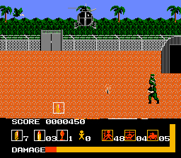 Operation Wolf gameplay screenshot